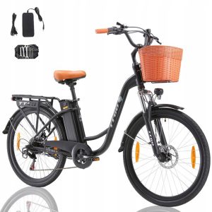 26" Rower elektryczny TTGO YY-26ST 250W 36V14.5AH 25km/h miasto kobiety/mężczyzn ebike
