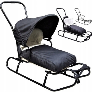 POLSKIE SANKI OP Z PCHACZEM,ŚPIWOREM I BUDKĄ 100kg